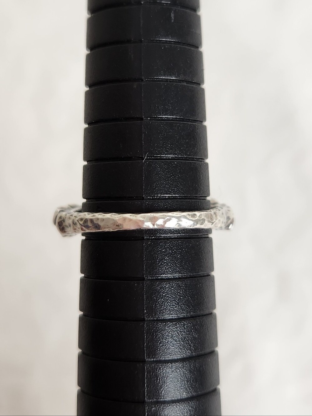 Italian Silver Rhinestone Ring - Picture 4 of 11